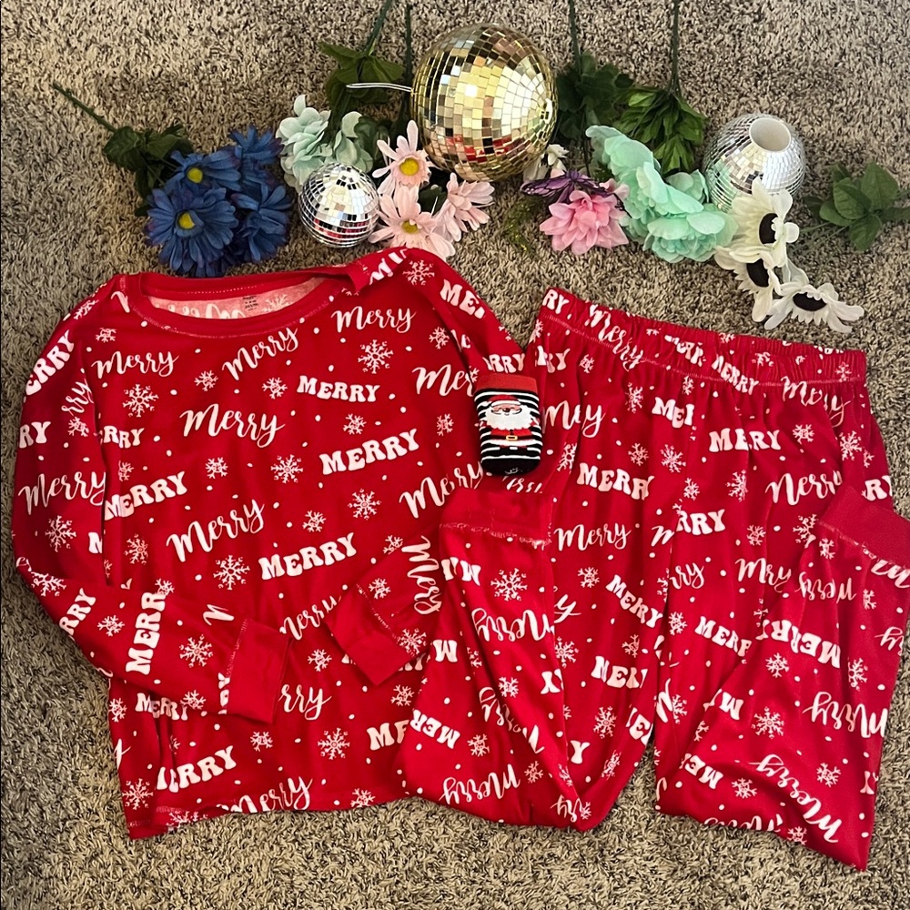 Merry Red Christmas Pajamas
